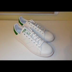 Adidas Stan Smith White/Green - Women’s 8 (NEW)